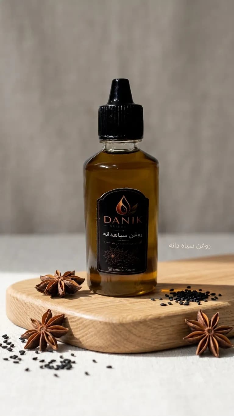 روغن سیاهدانه دانیک – ۶۰ میلی‌لیتر 1