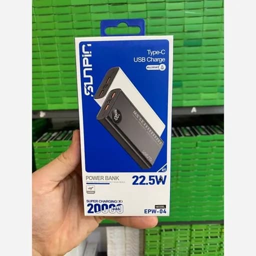 پاوربانک Sunpin 20000mAh 6