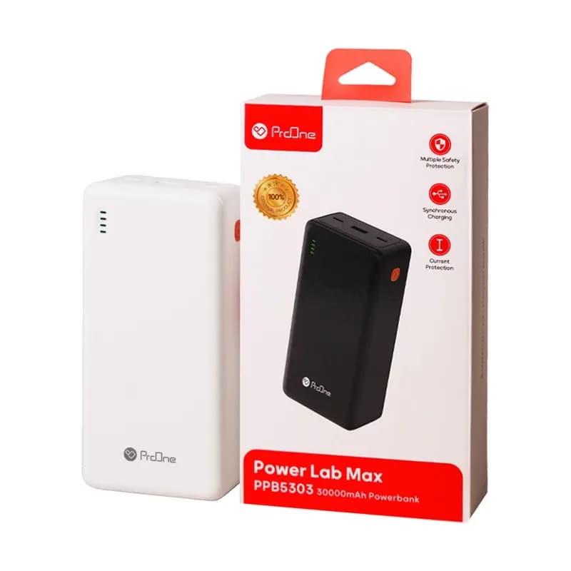 پاوربانک 30000mAh ProOne مشکی 3